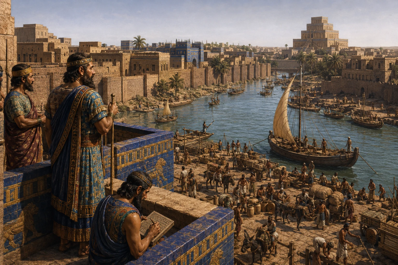 Babilonia durante el reinado de Hammurabi.